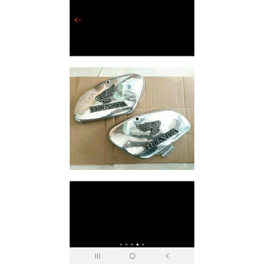 cover tutup dek tengah tempong bok aki c70/c90 variasi