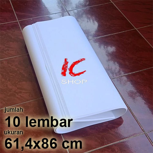 

10 Lembar Kertas Karton / Manila / BC