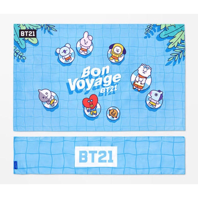Innisfree x BT21 Beach Towel Chimmy