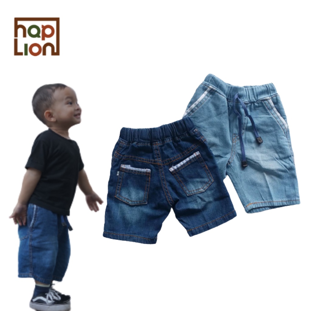 Celana Jeans Pendek Anak Laki Laki Cowok 1-6 Tahun