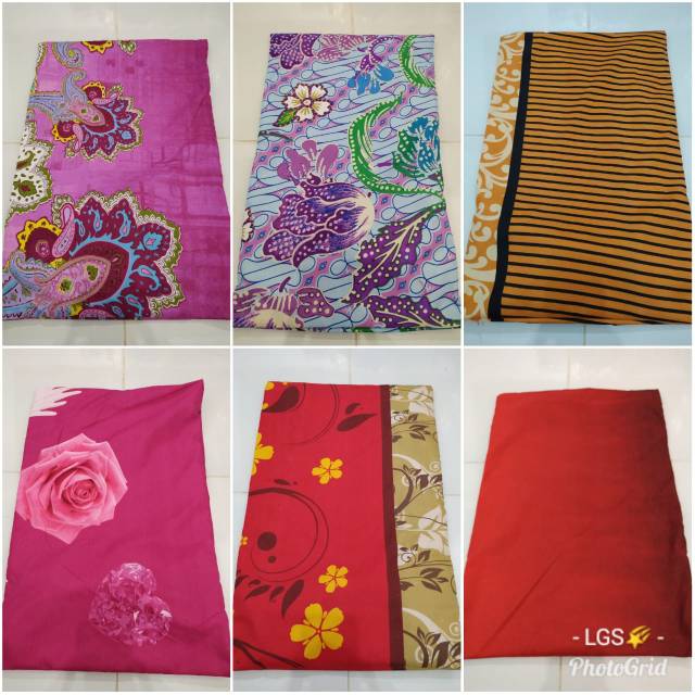 Sarban perca 40x60 !! 80rb dapat 20pcs Sarung bantal motif murah