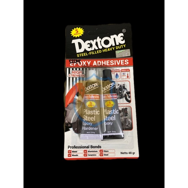 Lem Dextone Plastic Steel 5 Minutes