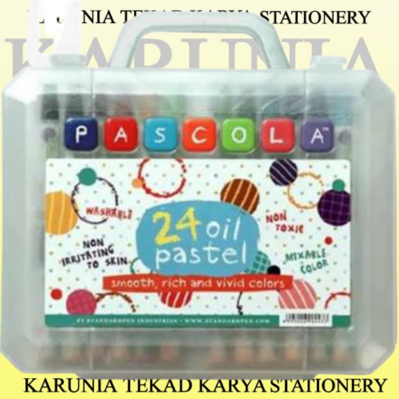 

CRAYON 24 WARNA MERK PASCOLA STANDARD