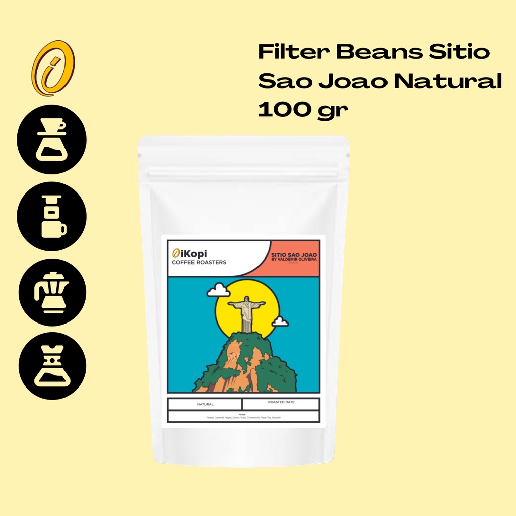 

Filter Beans / Coffee Beans iKopi Sitio Sao Joao 100 gr