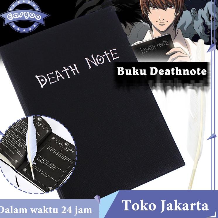 

Produk Terbaik Anime Buku Death Note Book Catatan Dengan Casing Dan Pena Bulu Dan Pembatas Buku Deathnote