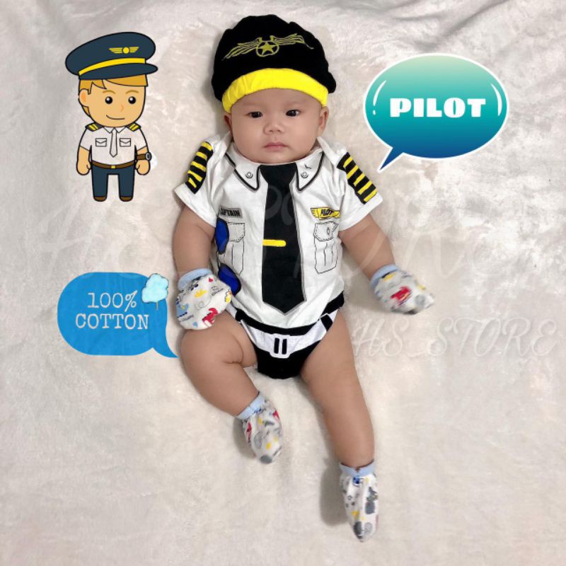 HARGA GROSIR ! JUMPER PILOT BABY / BAJU BAYI / BAJU BABY / JUMPER BAYI / KOSTUM BAYI TERMURAH !