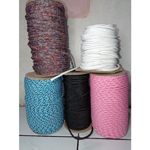 Tali prusik 4mm tali masker kalung masker tali gunung tali tenda