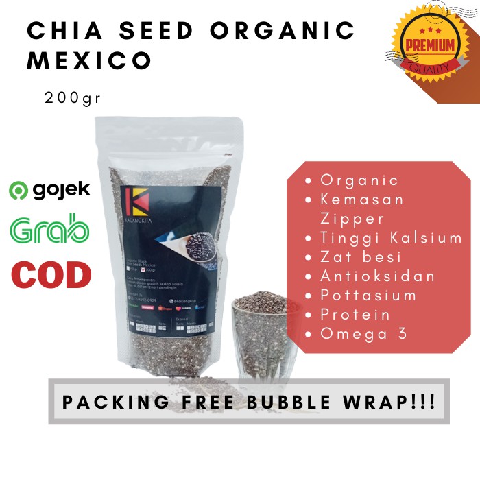 

Chia Seed Organic Mexico 200gr