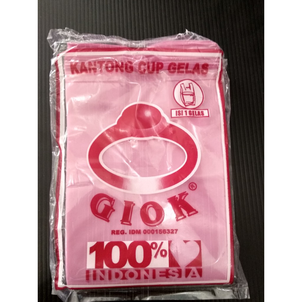 Giok Warna 1 Gelas ( Plastik Gelas / Plastik cup / plastik cup )