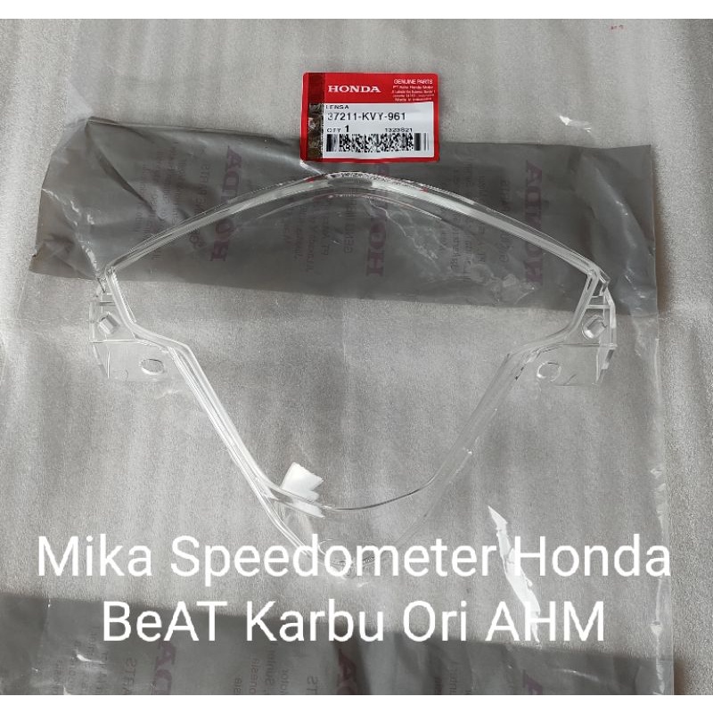 Kaca Mika Speedometer Honda BeAT Karbu Ori AHM