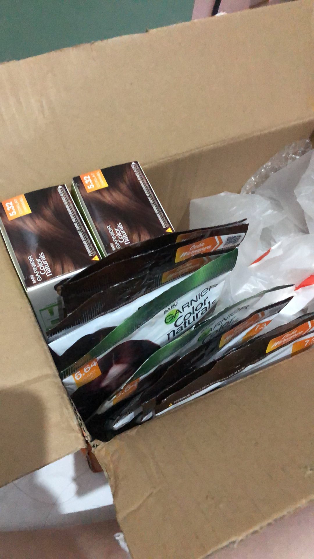  Garnier  Color Natural Express Coklat Karamel 2pcs 