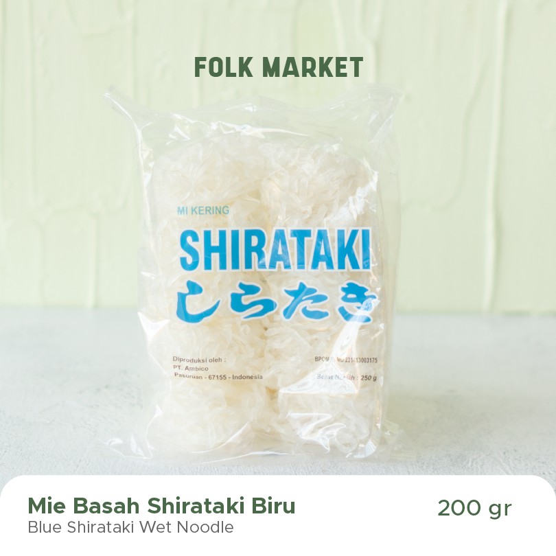 

Mr. Ishii Shirataki Dry Noodle 250 gr | Mie Kering Shirataki Biru Ketogenic