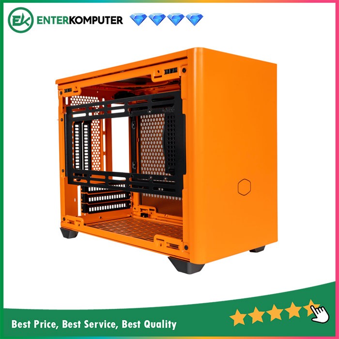 Casing Cooler Master MasterBox NR200P Color (Sunset Orange)