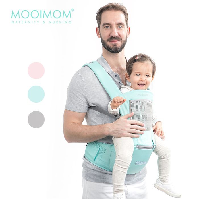 Makassar ! Hipseat Baby Carrier / Gendongan Bayi CASUAL MOOIMOM