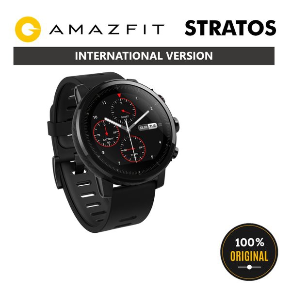 XIAOMI AMAZFIT STRATOS HUAMI PACE 2 SMARTWATCH JAM PINTAR ORIGINAL