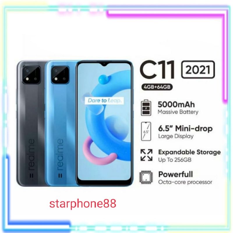 realme c11 2021 ram 2 32   4 64 garansi resmi imei terdaftar