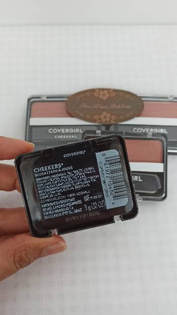 COVERGIRL CHEEKERS BLUSH ON SHADE ICED CAPPUCINO