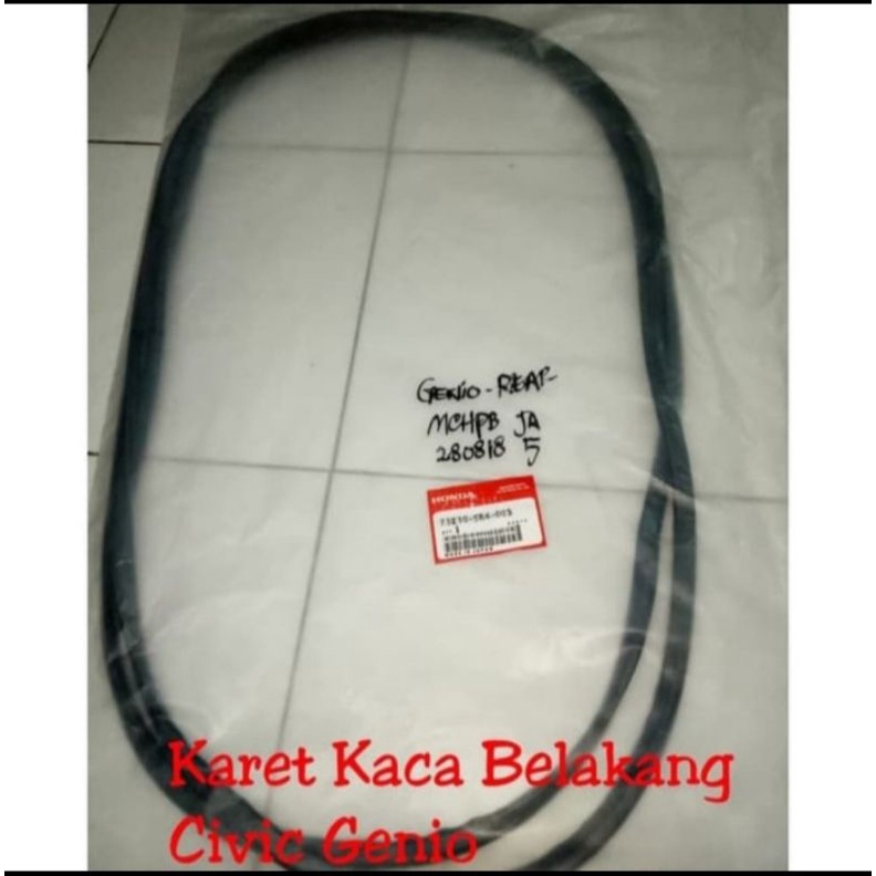 Karet/lis Kaca Belakang Honda Civic Genio Sr4