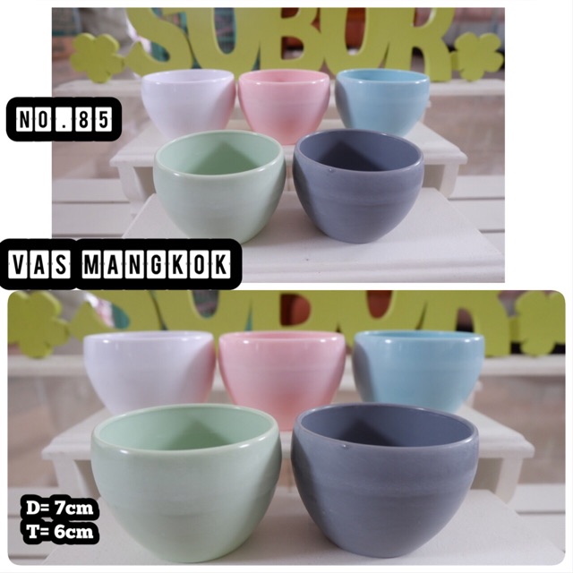 Vas Gelas Melamin  / Vas Bunga Gelas Melamin / Pot Bunga Gelas Melamin