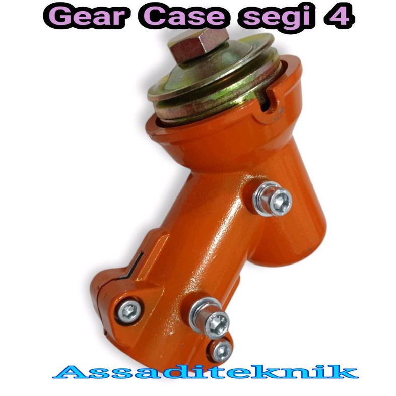 Gear case assy segi4 mesin potong rumput bg328