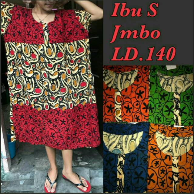 PROMO  Daster Ibu Super Jumbo / grosir daster payung jumbo pusat grosir daster murah