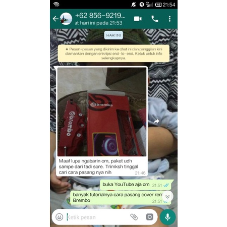 Cover kaliper mobil