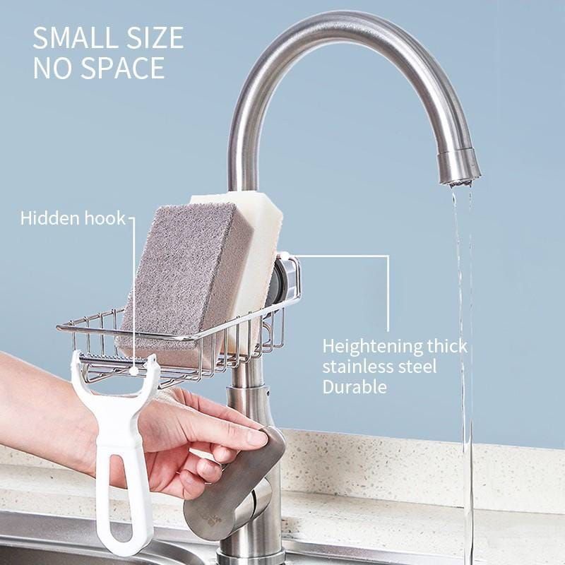 Rak Gantungan Kran Keran Air Washtafel Busa Sabun Dapur