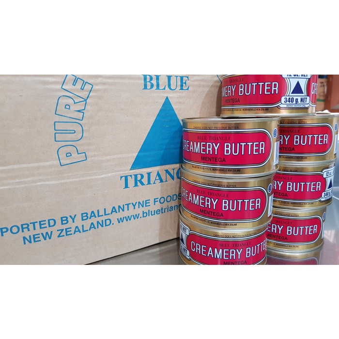 

101bfbb Mentega / Butter Segitiga / Blue Triangle /Caping 340Gr Xa201As