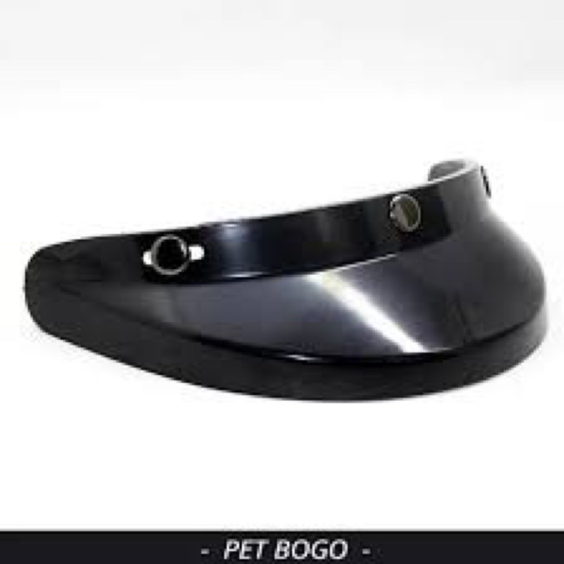 (BISA BAYAR DI TEMPAT)Helm bogo retro pria dan wanita hijab classic original sni trendy list pink hitam glossy list pink kaca datar (BISA COD)-Pet helm