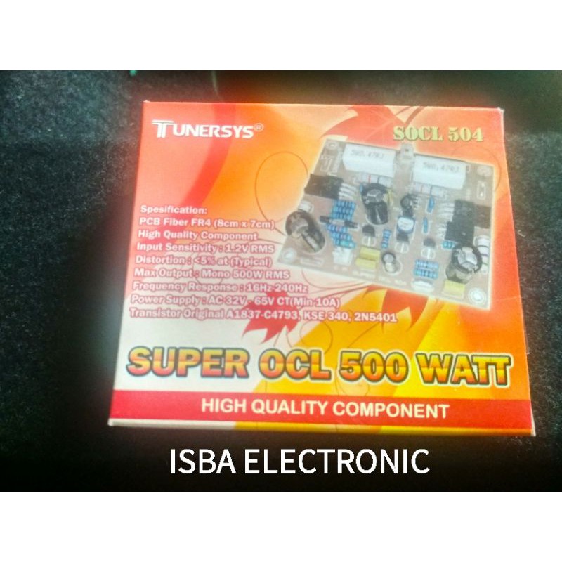 Kit Driver OCL 504 500 Watt Mono