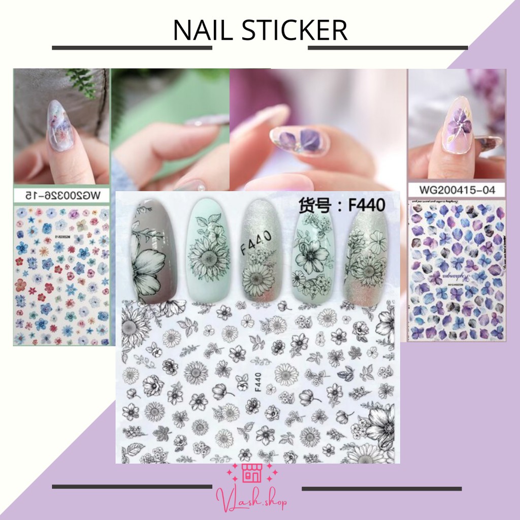 NAIL STICKER - STIKER KUKU