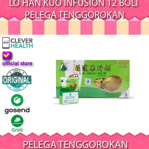 

LO HAN KUO INFUSION 12 BOLI / PELEGA TENGGOROKAN