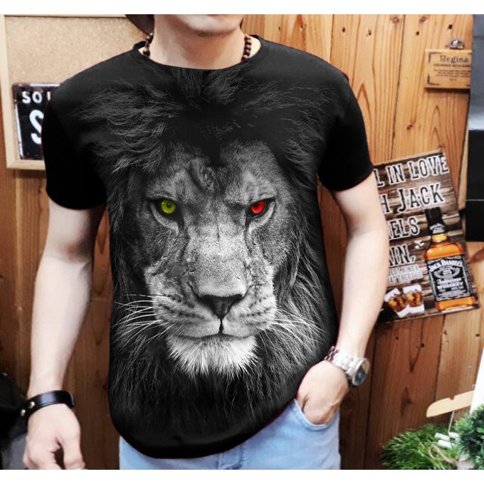 Kaos macan / kaos macan 3d / kaos macan imlek 2022 / kaos macan pria / Kaos rayon macan MC 14 / paka