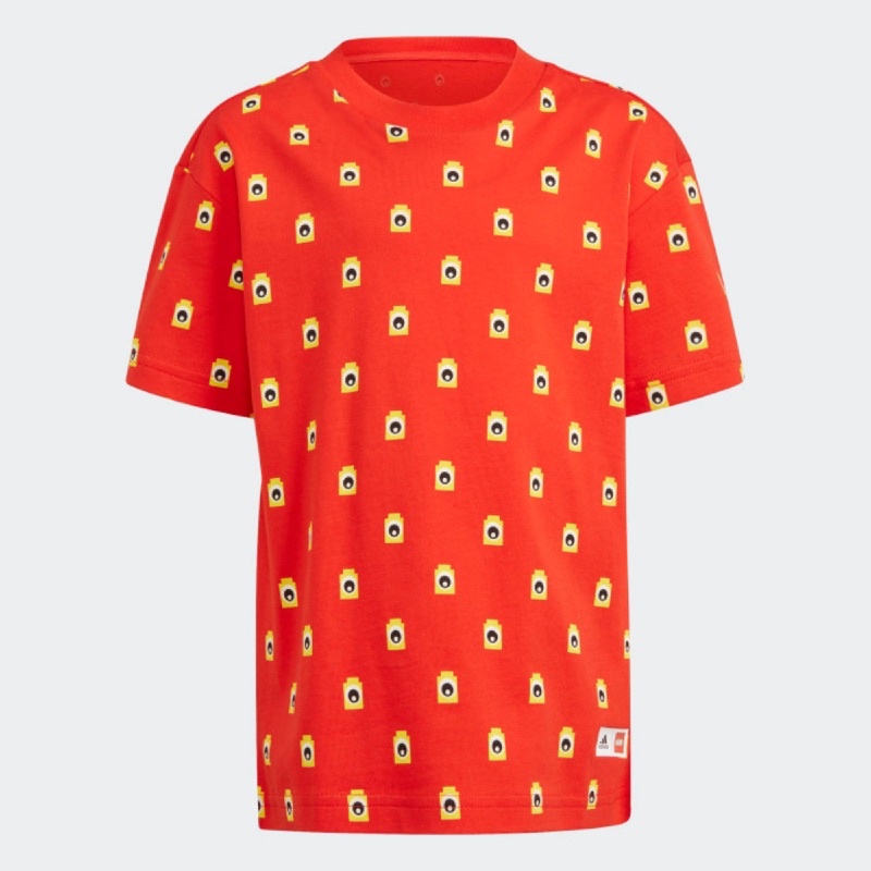 Adidas Kids X Classic Lego Bricks Tee Red Original