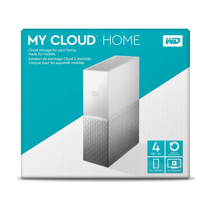WD My Cloud Home 4TB Personal Cloud Home