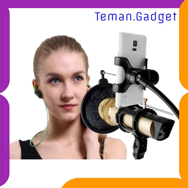 TG-BD100 TaffSTUDIO Condenser Microphone Stand Holder 360 Lazypod+Clamp - NB-35