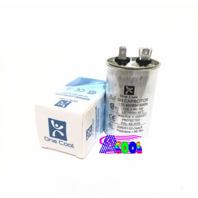 Kapasitor AC 35 uf/Capacitor AC 35 Mikro/Kapacitor 35 Micro