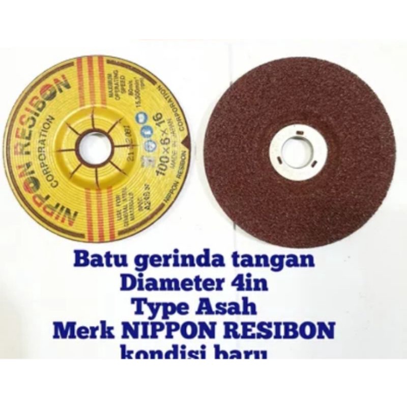 batu gerinda tangan.batu asah 4in NIPPON RESIBON
