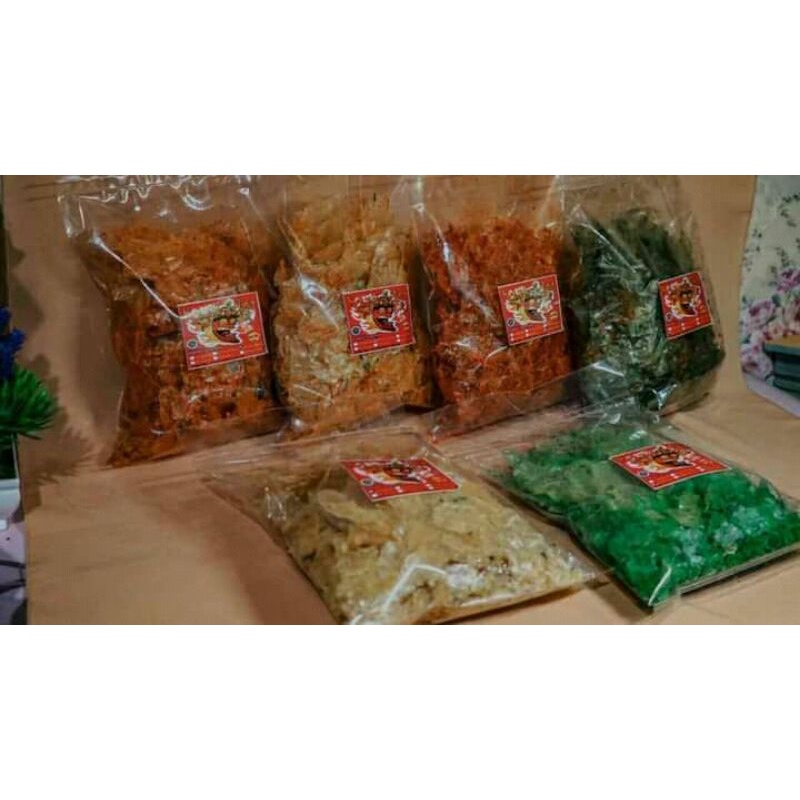 

Kripik kaca pedas daun jeruk