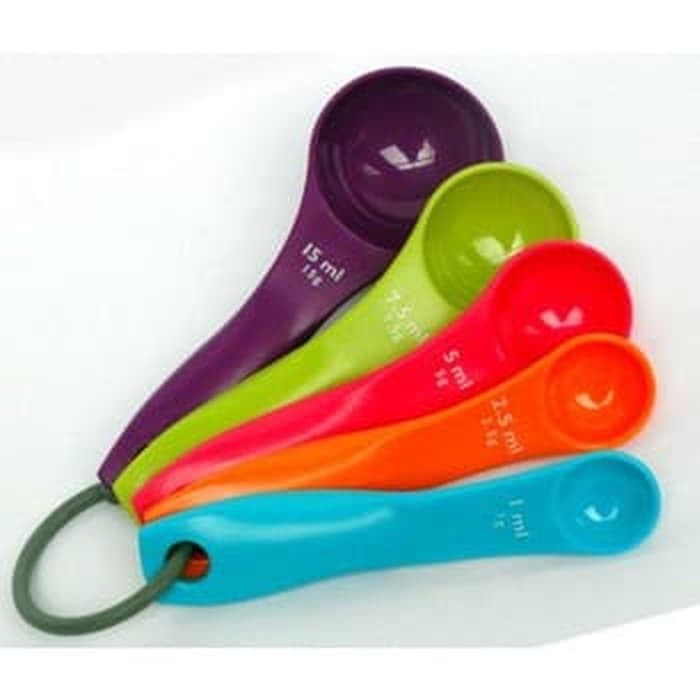 Sendok takar / measuring spoon (1 set 5 sendok)