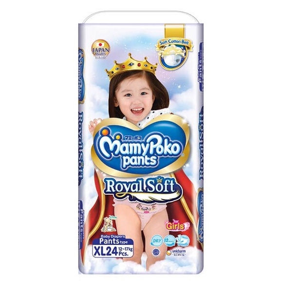 Mamypoko Pants Royal Soft - Girl XL 24