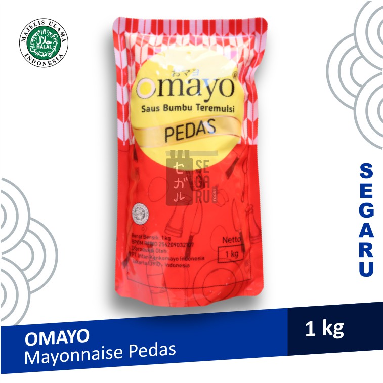 Mayo Mayonaise Pedas Omayo 1kg