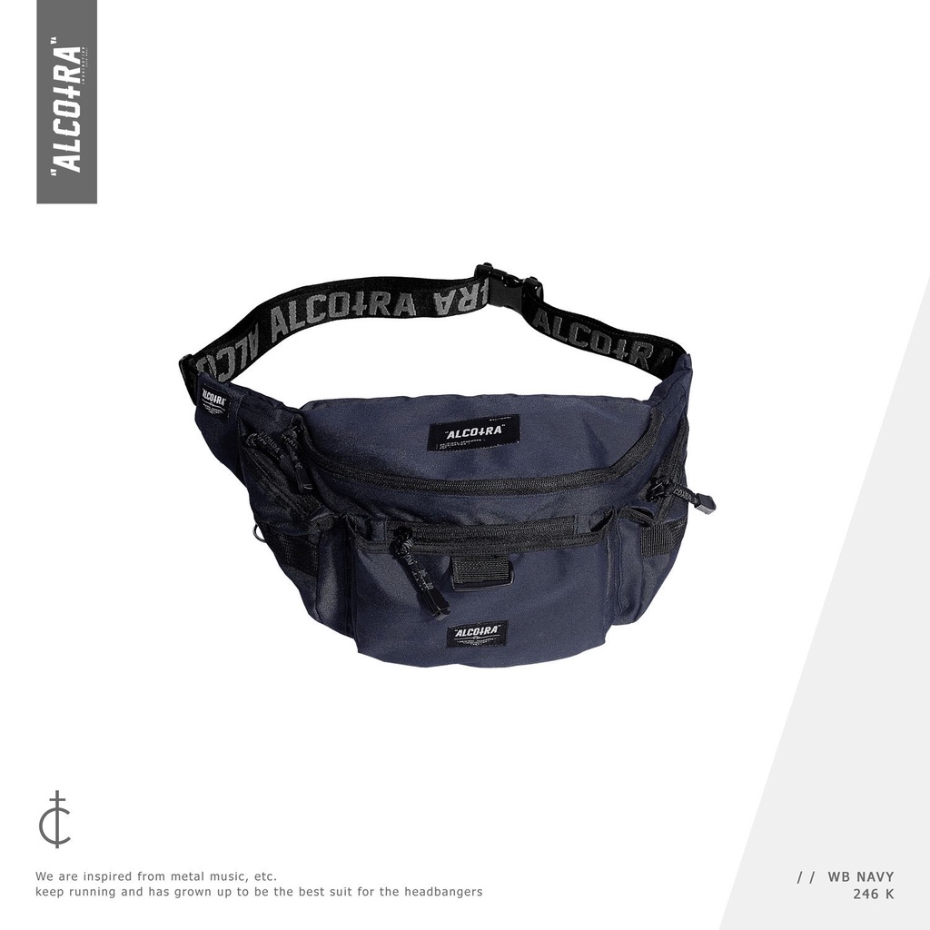WB NAVY / WAISTBAG