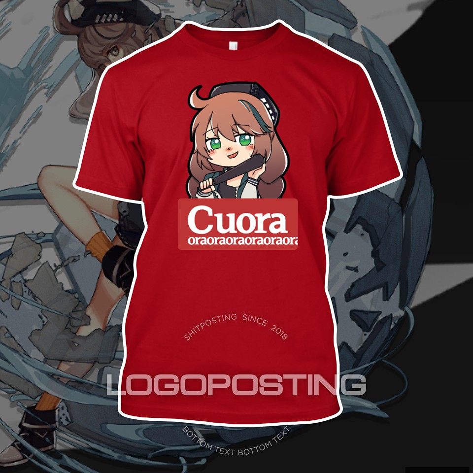 CUORA - Kaos Tshirt Logoposting Arknights Doctor Quora Defender