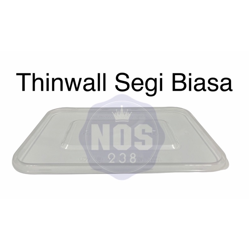 Thinwall Segi 500ml/650ml/750ml isi 25set