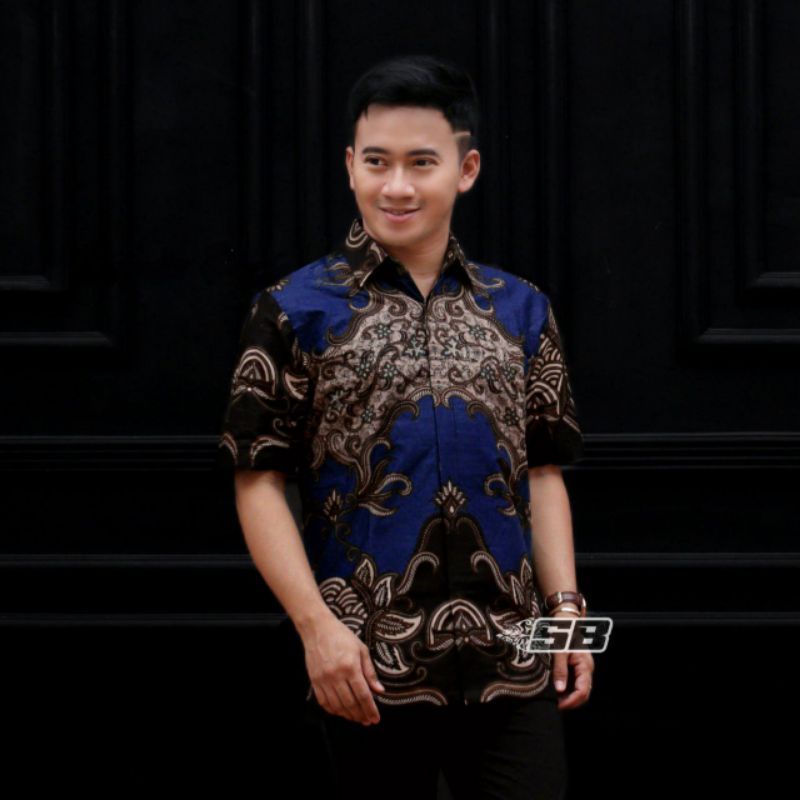 Kemeja Batik Jumbo exclusive original butik Atasan Batik Seragam M L XL XXL -10XL