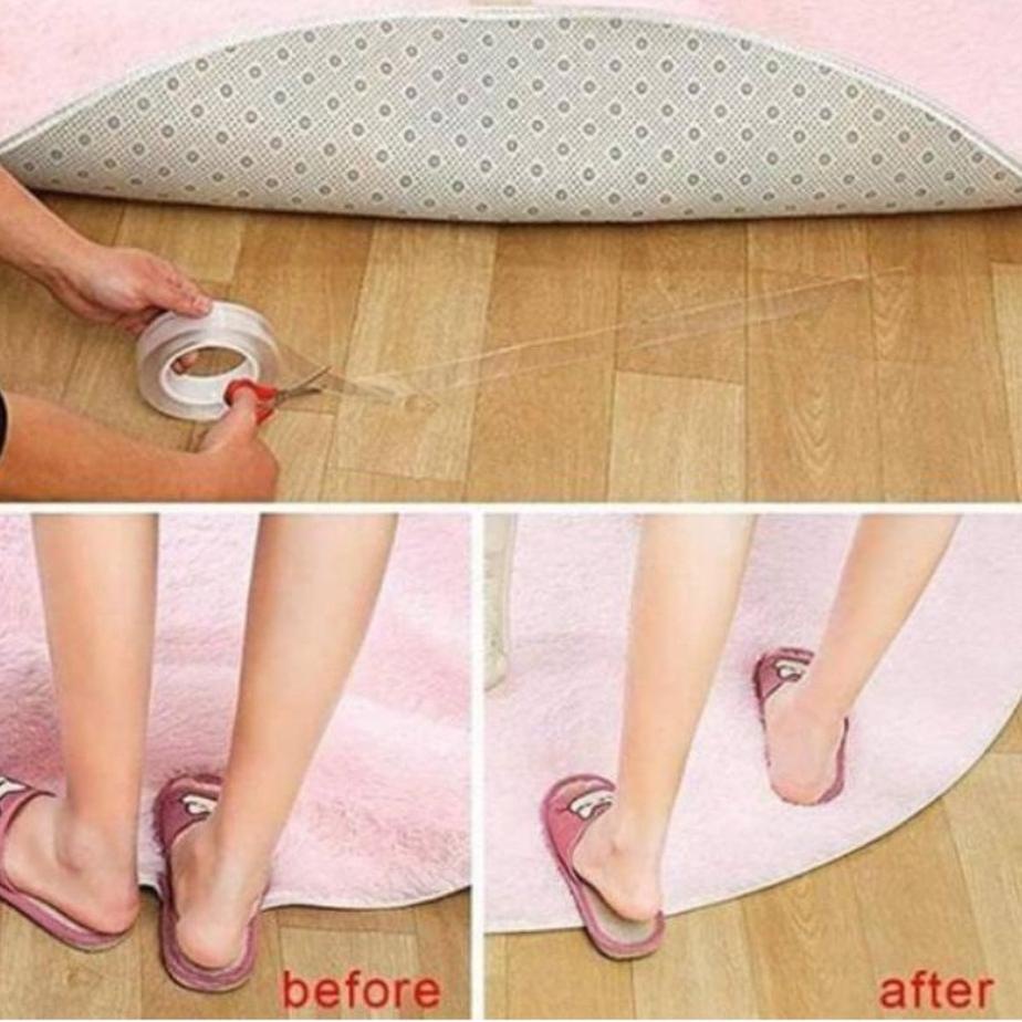 

[KODE RIDHC] [300Gram][1m,3m,5m]ISOLASI DINDING LEM DOUBLE TIP SUPER KUAT GRIP TAPE 100 CM LEM