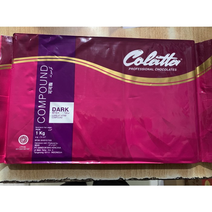 

ORIGINAL MURAH Colatta dark 1kg compound