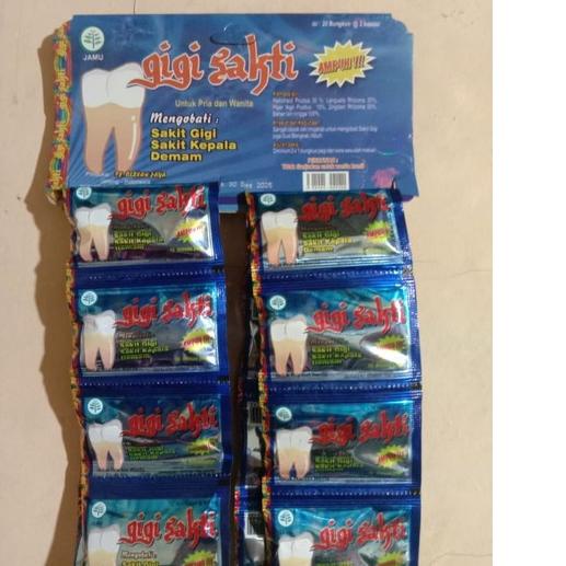 

COD GIGI SAKTI kapsul sakit gigi buruan