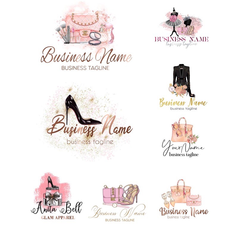 (DRAN FASHION LOGO) JASA PEMBUATAN DESAIN LOGO OLSHOP LOGO BISNIS TERMURAH